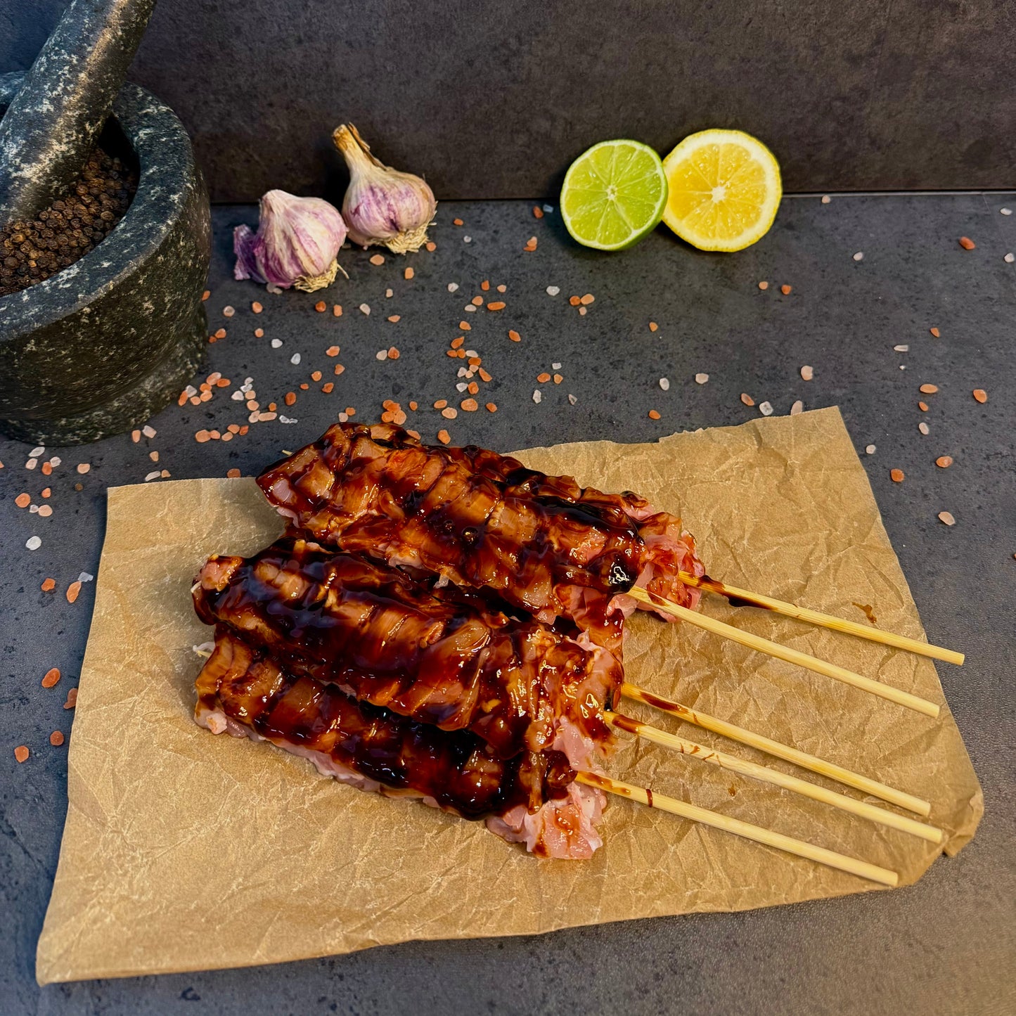 Chicken Sticks, Honey Soy Marinate